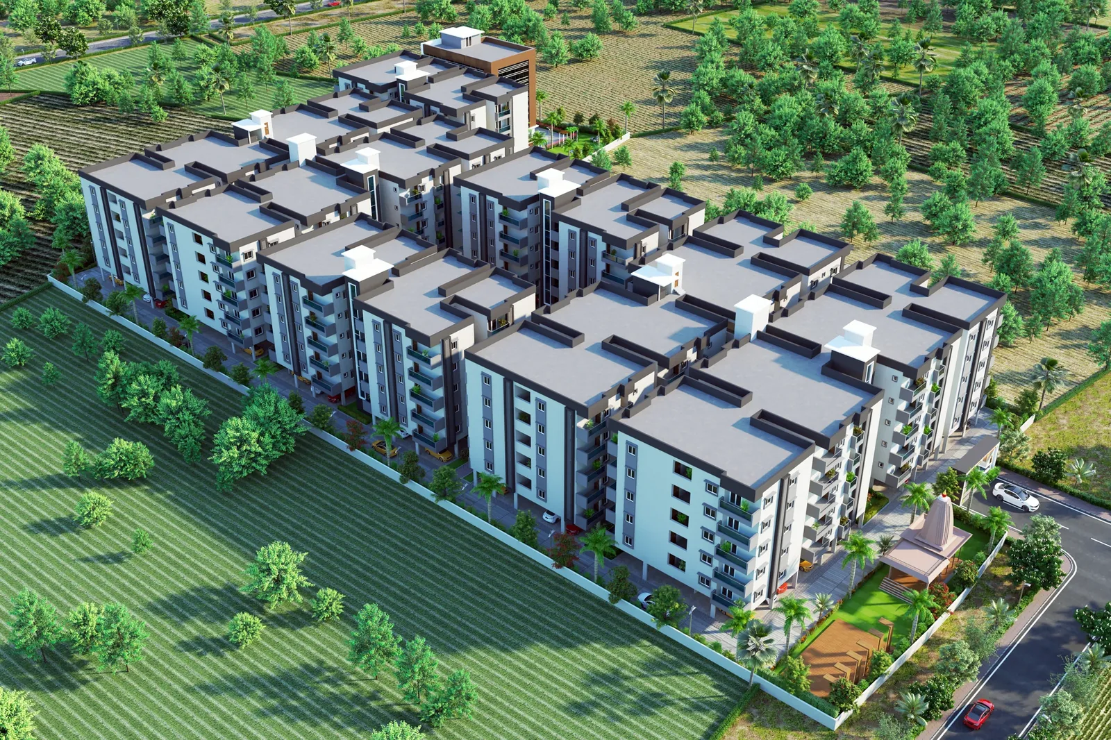 Kaakatiya's Vrindavanam — Community Greens